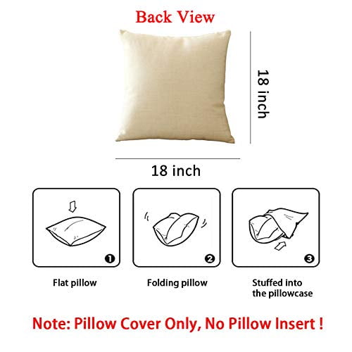 18/" Halloween Skull Throw Cushion Cover Cotton Linen Pillow Case Sofa Home Decor